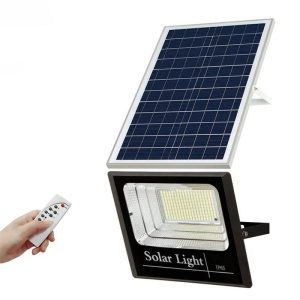 Προβολέας LED IP65 με Ηλιακό πάνελ 60W και ψυχρό φωτισμό 6200Κ. Κατάλληλος για εξωτερικό φωτισμό