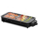 Η ισχύς της ψησταριάς φτάνει τα 1500 Watt μέσω του διακόπτη που διαθέτει και με το δοχείο νερού το ψήσιμο γίνεται εύκολα και άνετα.