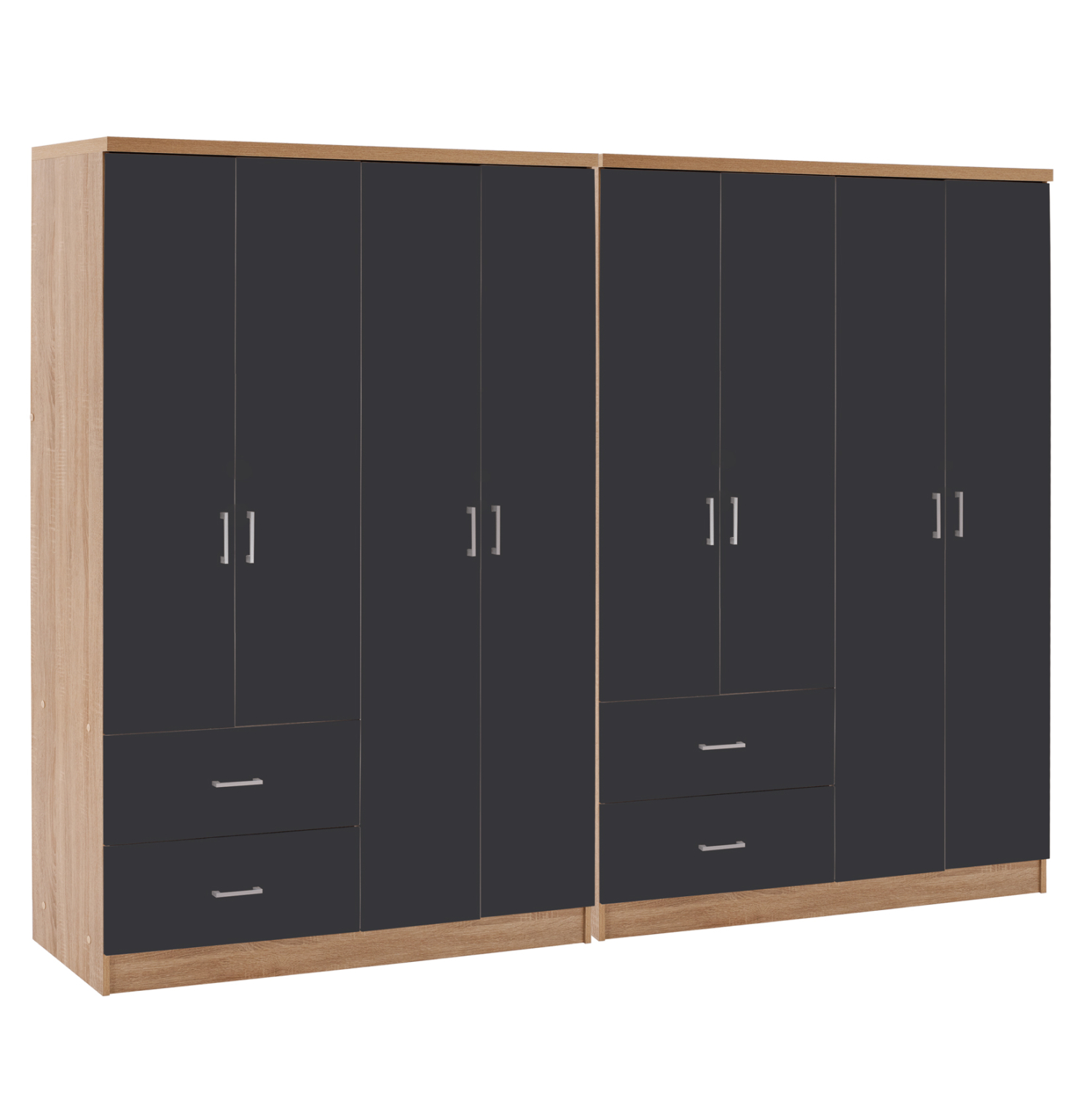 ΝΤΟΥΛΑΠΑ 8ΦΥΛΛΗ FB921237.01 ΜΕΛΑΜΙΝΗ SONAMA & ΣΚΟΥΡΟ ΓΚΡΙ 241x42