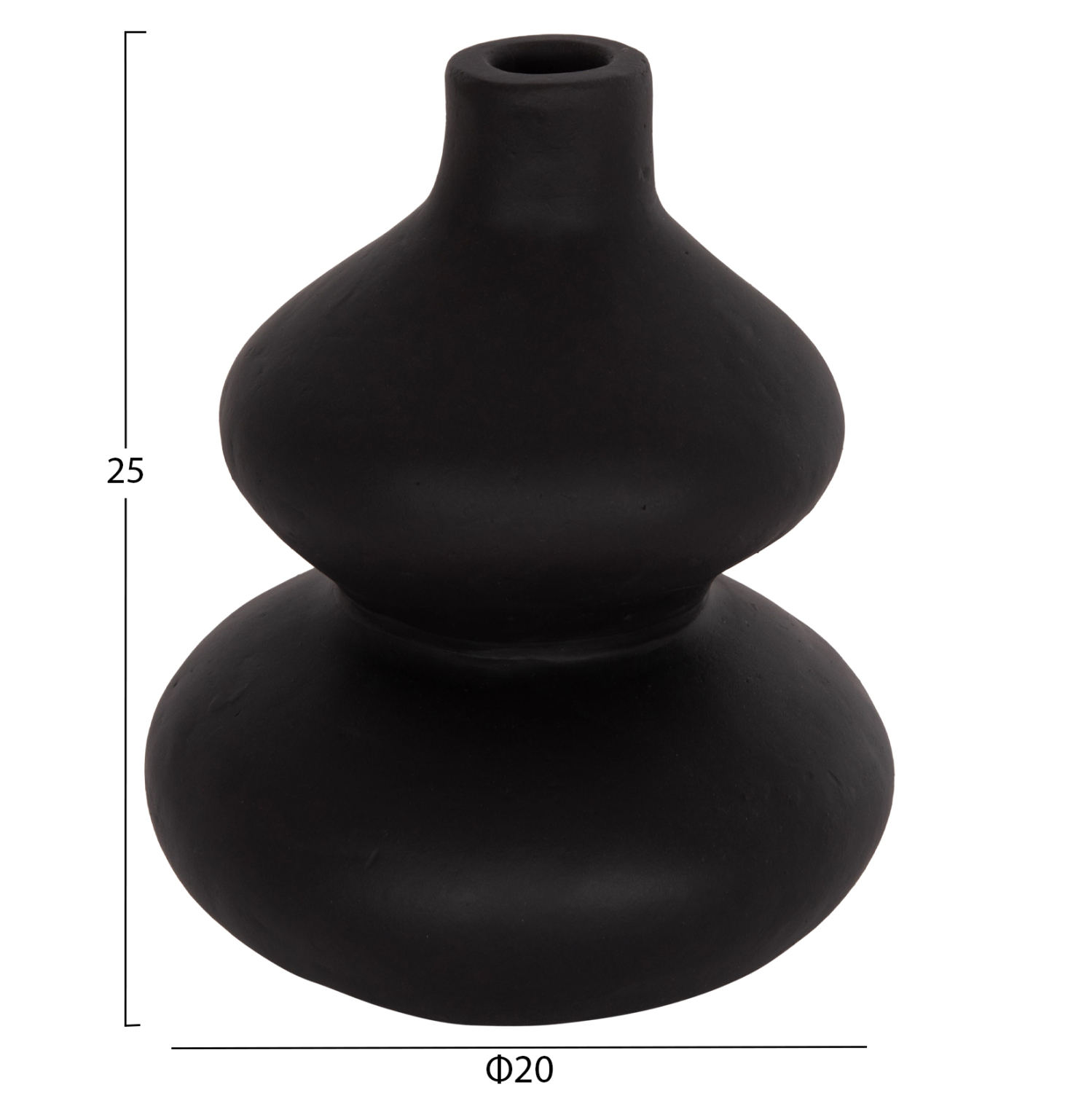 ΣΕΤ 2 ΕΠΙΤΡΑΠΕΖΙΑ ΔΙΑΚΟΣΜΗΤΙΚΑ ΒΑΖΑ FB921144 ΤΕΡΑΚΟΤΑ ΣΕ ΜΑΥΡΟ & ΜΩΒ - Image 2