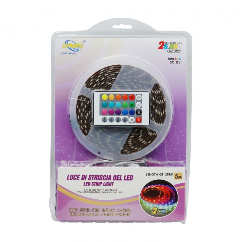 ΤΑΙΝΙΑ LED RGB ΜΕ ΑΔΙΑΒΡΟΧΗ ΠΡΟΣΤΑΣΙΑ