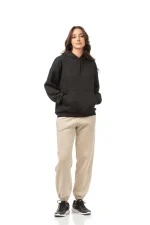 BODYMOVE ΓΥΝΑΙΚΕΙΑ ΦΟΥΤΕΡ ΜΠΛΟΥΖΑ ΜΕ ΚΟΥΚΟΥΛΑ ΜΑΥΡΟ 1471