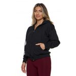 BODYMOVE ΖΑΚΕΤΑ ΓΥΝΑΙΚΕΙΑ ΦΟΥΤΕΡ ΜΕ ΚΟΥΚΟΥΛΑ 1360 ΜΑΥΡΟ