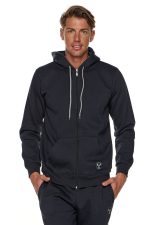 BODYMOVE Ζακέτα UNISEX τρίκλωνη με κουκούλα ΜΠΛΕ #B002