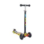 Παιδικό πατίνι τρίκυκλο - NLD-606 - 630116 - Black/Colorful