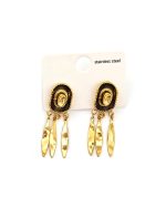 ARDIKA Καρφωτό σκουλαρίκι OO-S434 - Καφέ Σκουλαρίκια > Καρφωτά Σκουλαρίκια > Αξεσουάρ | FALL- WINTER 2026