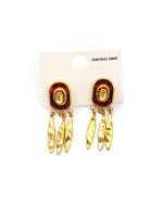 ARDIKA Καρφωτό σκουλαρίκι OO-S434 - Κεραμιδί Σκουλαρίκια > Καρφωτά Σκουλαρίκια > Αξεσουάρ | FALL- WINTER 2026