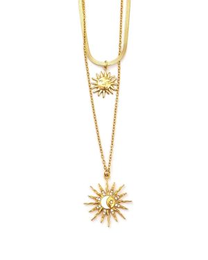 ARDIKA Κρεμαστό λαιμού AA-K438 - Χρυσό Κολιέ > Αξεσουάρ | FALL- WINTER 2026