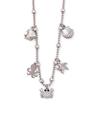 ARDIKA Κρεμαστό λαιμού ADL-K242 - Ασημί Κολιέ > Αξεσουάρ | FALL- WINTER 2026