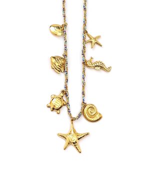 ARDIKA Κρεμαστό λαιμού OO-K451 - Ανθρακί Κολιέ > Αξεσουάρ | FALL- WINTER 2026