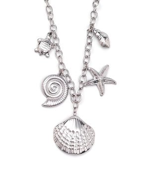 ARDIKA Κρεμαστό λαιμού OO-K458 - Ασημί Κολιέ > Αξεσουάρ | FALL- WINTER 2026