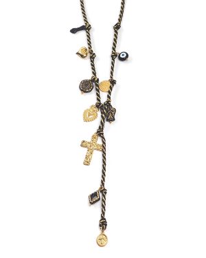 ARDIKA Κρεμαστό λαιμού OO-K467 - Μαύρο Κολιέ > Αξεσουάρ | FALL- WINTER 2026