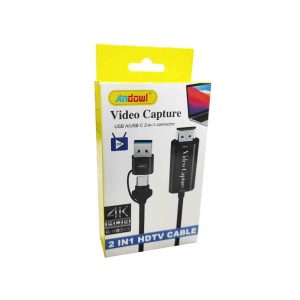 <div class="simple-description js-description-html">Andowl HDTV Καλώδιο USB A/USB C 2 σε 1 Q-HD355 - Video Capture</div>