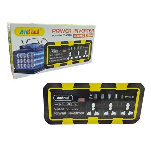 Andowl Inverter Αυτοκινήτου 350W για Μετατροπή DC12V/24V σε AC220V Q-N950 - Power Inverter