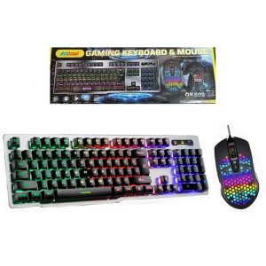 Andowl Πληκτρολόγιο και Ποντίκι LED Gaming