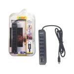 Υψηλής ταχύτητας HUB με 6 θύρες εξόδου USB 3.0 και θύρες για κάρτες TF και SD.