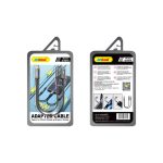 Andowl Αντάπτορας Καλώδιο Type-C σε 3.5mm Female και Type-C Female Q-HD78 - Adapter Cable