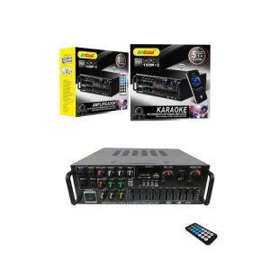 Ενισχυτής ήχου 2X150W karaoke FM/BluetoothMP3/Usb/Bluetooth Andowl Q-GF999