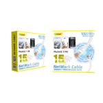 Andowl Καλώδιο δικτύου ethernet 15m 1000MHz U/UTP Cat.5e Q-T140 - Net Work Cable