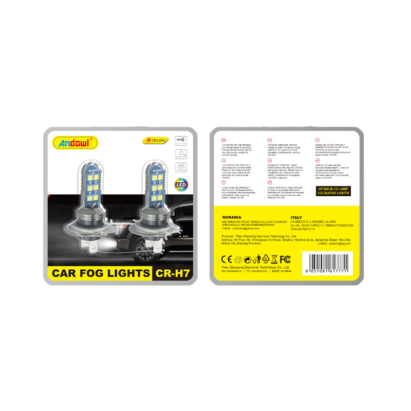 Andowl Λάμπα αυτοκινήτου H7 12-24V CR-H7 - Car Fog Lights