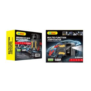 <p data-start="141" data-end="511">Το πολυλειτουργικό Jump Starter αυτοκινήτου Andowl Q-XD656 είναι η ιδανική λύση για κάθε οδηγό που θέλει να είναι πάντα προετοιμασμένος. Με ισχύ 1500A