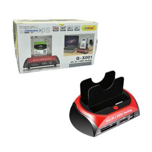 <p data-start="273" data-end="539">Έχετε σκληρούς δίσκους ή κάρτες μνήμης και δεν βρίσκετε άδειες θύρες στον υπολογιστή σας; Η <strong data-start="382" data-end="404">βάση Andowl Q-X001</strong> είναι η <strong data-start="413" data-end="445">πιο πρακτική all-in-one λύση</strong> για να διαχειρίζεστε <strong data-start="467" data-end="487">IDE/SATA δίσκους</strong>