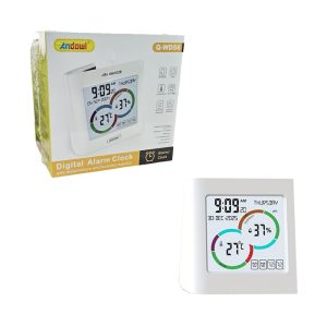 <p data-start="238" data-end="599">Το ψηφιακό ξυπνητήρι Andowl Q-WD56 συνδυάζει πρακτικότητα και σύγχρονο σχεδιασμό. Διαθέτει μεγάλη ευανάγνωστη οθόνη LCD που εμφανίζει την ώρα