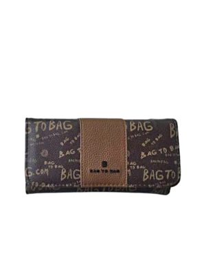 BAG TO BAG Πορτοφόλι HN-31690 - Καφέ Πορτοφόλια – Γυναικεία > Πορτοφόλια | FALL- WINTER 2026
