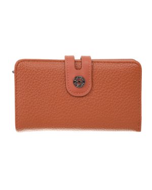 BAG TO BAG Πορτοφόλι μεγάλο BY-88839 - Κάμελ ΠΟΡΤΟΦΟΛΙΑ > Πορτοφόλια – Γυναικεία > Πορτοφόλια | FALL- WINTER 2026