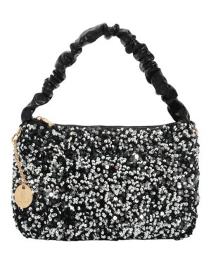 BAG TO BAG Τσάντα Χειρός F2627-1 - Ασπρο/Μαύρο ΓΥΝΑΙΚΕΙΕΣ ΤΣΑΝΤΕΣ > FALL- WINTER 2026 > Βραδινά Τσαντάκια / Clutch - Γυναικείες Τσάντες > Τσάντες Χειρός - Γυναικείες Τσάντες