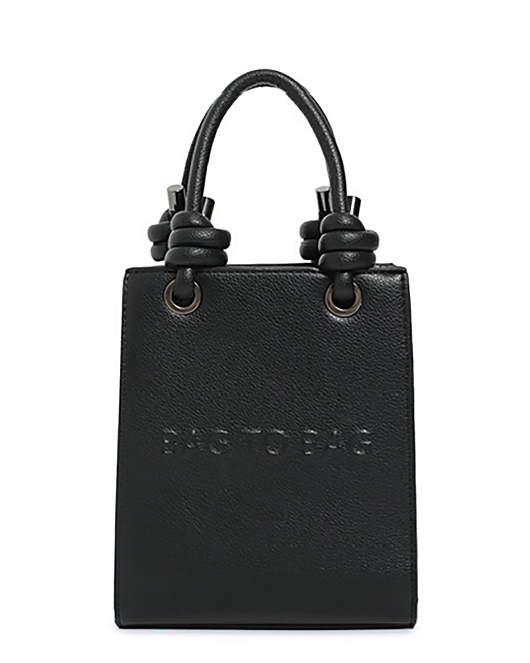 BAG TO BAG Τσάντα χειρός BTB0009 - Μαύρο ΓΥΝΑΙΚΕΙΕΣ ΤΣΑΝΤΕΣ > FALL- WINTER 2026 > Τσάντες Χειρός - Γυναικείες Τσάντες