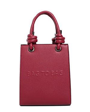 BAG TO BAG Τσάντα χειρός BTB0009 - Μπορντό ΓΥΝΑΙΚΕΙΕΣ ΤΣΑΝΤΕΣ > FALL- WINTER 2026 > Τσάντες Χειρός - Γυναικείες Τσάντες