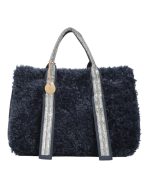 BAG TO BAG Τσάντα χειρός ND-90121 - Μπλέ ΓΥΝΑΙΚΕΙΕΣ ΤΣΑΝΤΕΣ > FALL- WINTER 2026 > Τσάντες Χειρός - Γυναικείες Τσάντες