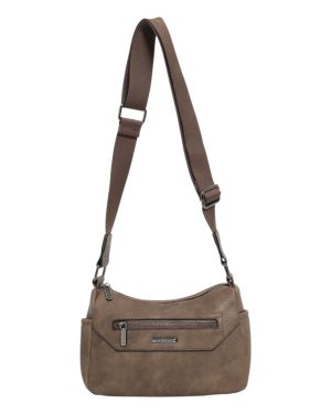 BAG TO BAG Τσάντα χιαστή WH13616 - Khaki ΓΥΝΑΙΚΕΙΕΣ ΤΣΑΝΤΕΣ > FALL- WINTER 2026 > Τσάντες Χιαστί - Γυναικείες Τσάντες