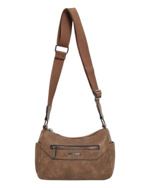 BAG TO BAG Τσάντα χιαστή WH13616 - Taupe ΓΥΝΑΙΚΕΙΕΣ ΤΣΑΝΤΕΣ > FALL- WINTER 2026 > Τσάντες Χιαστί - Γυναικείες Τσάντες