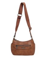 BAG TO BAG Τσάντα χιαστή WH13616 - Κάμελ ΓΥΝΑΙΚΕΙΕΣ ΤΣΑΝΤΕΣ > FALL- WINTER 2026 > Τσάντες Χιαστί - Γυναικείες Τσάντες