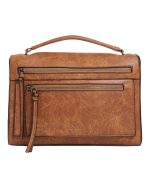 BAG TO BAG Τσάντα χιαστί BTB0017 - Κάμελ ΓΥΝΑΙΚΕΙΕΣ ΤΣΑΝΤΕΣ > FALL- WINTER 2026 > Τσάντες Χιαστί - Γυναικείες Τσάντες