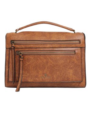 BAG TO BAG Τσάντα χιαστί BTB0017 - Κάμελ ΓΥΝΑΙΚΕΙΕΣ ΤΣΑΝΤΕΣ > FALL- WINTER 2026 > Τσάντες Χιαστί - Γυναικείες Τσάντες