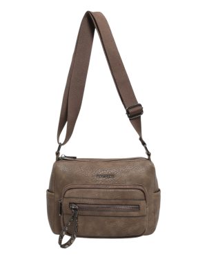 BAG TO BAG Τσάντα χιαστί WH95537 - Taupe ΓΥΝΑΙΚΕΙΕΣ ΤΣΑΝΤΕΣ > FALL- WINTER 2026 > Τσάντες Χιαστί - Γυναικείες Τσάντες