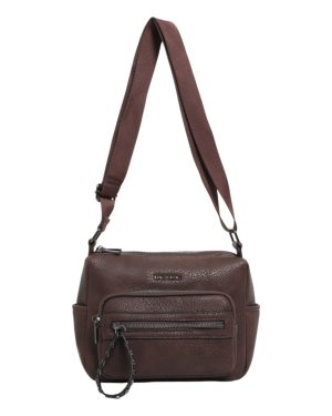 BAG TO BAG Τσάντα χιαστί WH95537 - Καφέ ΓΥΝΑΙΚΕΙΕΣ ΤΣΑΝΤΕΣ > FALL- WINTER 2026 > Τσάντες Χιαστί - Γυναικείες Τσάντες