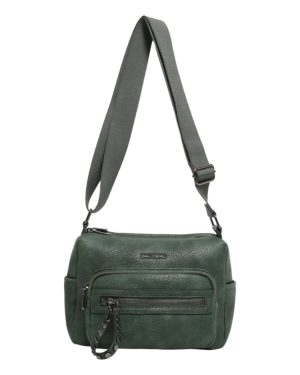 BAG TO BAG Τσάντα χιαστί WH95537 - Πράσινο ΓΥΝΑΙΚΕΙΕΣ ΤΣΑΝΤΕΣ > FALL- WINTER 2026 > Τσάντες Χιαστί - Γυναικείες Τσάντες