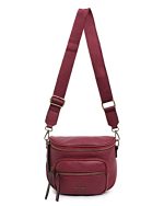 BAG TO BAG Τσάντα χιαστι BTB0004 - Μπορντό ΓΥΝΑΙΚΕΙΕΣ ΤΣΑΝΤΕΣ > FALL- WINTER 2026 > Τσάντες Χειρός - Γυναικείες Τσάντες