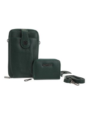 BAG TO BAG Τσαντάκι χιαστί  YC03055 - Πράσινο ΓΥΝΑΙΚΕΙΕΣ ΤΣΑΝΤΕΣ > FALL- WINTER 2026 > Τσάντες Χιαστί - Γυναικείες Τσάντες