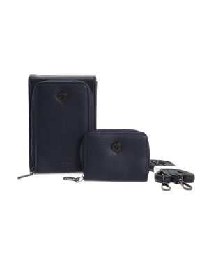 BAG TO BAG Τσαντάκι χιαστί  YC03057 - Μπλέ ΓΥΝΑΙΚΕΙΕΣ ΤΣΑΝΤΕΣ > FALL- WINTER 2026 > Τσάντες Χιαστί - Γυναικείες Τσάντες