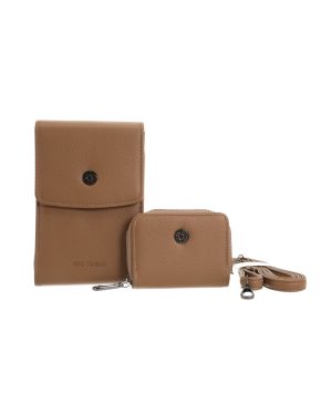 BAG TO BAG Τσαντάκι χιαστί  YC03058 - Khaki ΓΥΝΑΙΚΕΙΕΣ ΤΣΑΝΤΕΣ > FALL- WINTER 2026 > Τσάντες Χιαστί - Γυναικείες Τσάντες