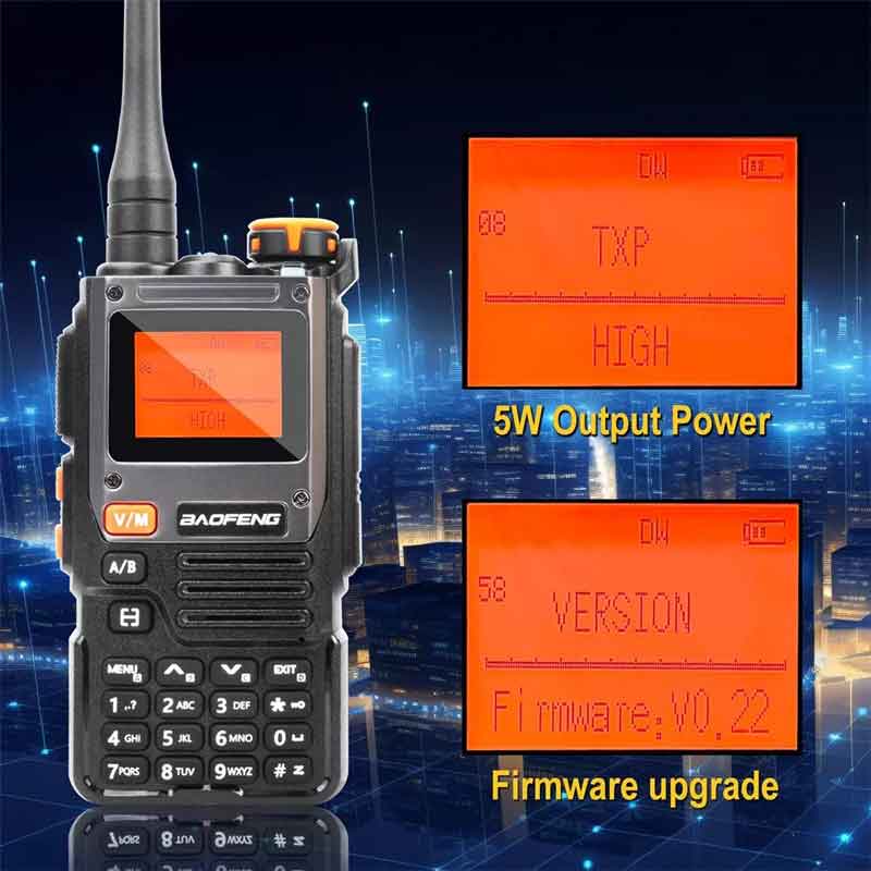 Baofeng Ασύρματος πομποδέκτης UV-K61 Pro - Walkie talkie 0245001 - Image 4