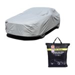 Η κουκούλα αυτοκινήτου Heavy Duty της Carsun είναι κατασκευασμένη από παχύ ενισχυμένο αδιάβροχο ύφασμα με UV resistant φιλμ. Διαθέτει αδιάβροχο σχεδιασμό ενώ παράλληλα μπορεί να αναπνεύσει κρατώντας "φρέσκια" την ατμόσφαιρα κάτω από την επιφάνεια της.