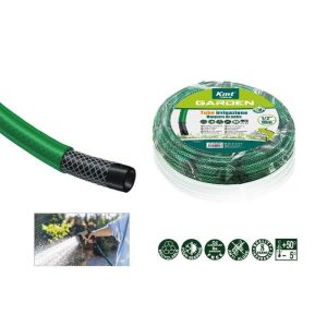 Λάστιχο ποτίσματος από ενισχυμένο PVC και τριπλή πλέξη για επιπλέον αντοχή