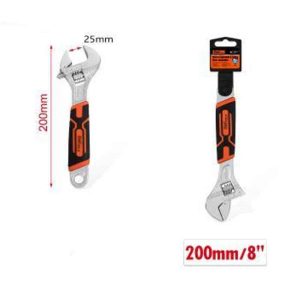 KMT Γαλλικό Κλειδί με Αντιολισθητική Λαβή 200x40 8"- Wrench