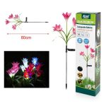 KMT Ηλιακά φωτιζόμενο διακοσμητικό λουλούδι LED - Solar-powered LED decorative flower